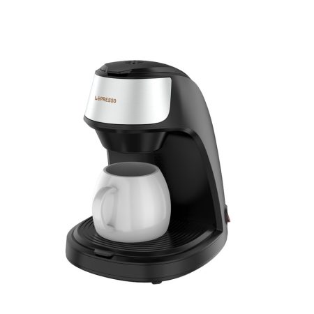 LePresso Mini Coffee Maker with Mug 450W – Black