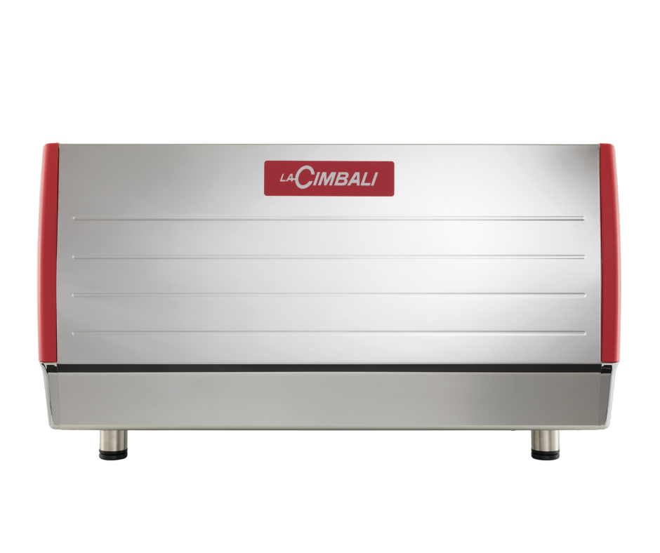 LaCimbali M23UP DT/3 – 3 Group Commercial Espresso Machine (RED) - Image 4