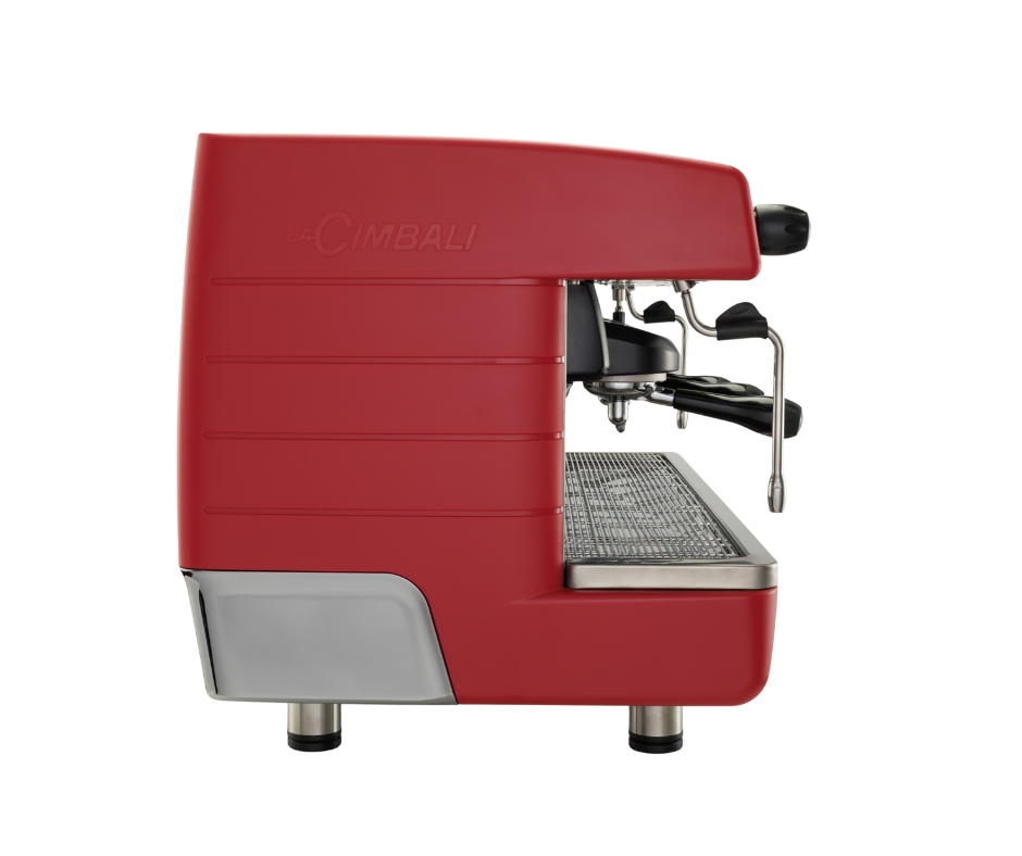 LaCimbali M23UP DT/3 – 3 Group Commercial Espresso Machine (RED) - Image 3