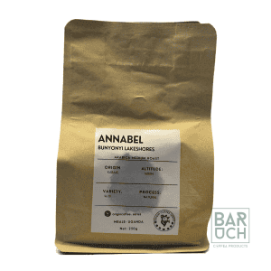 ANNABEL Bunyonyl Lakeshores Arabica Roasted Coffee Beans 250g Baruch Coffea