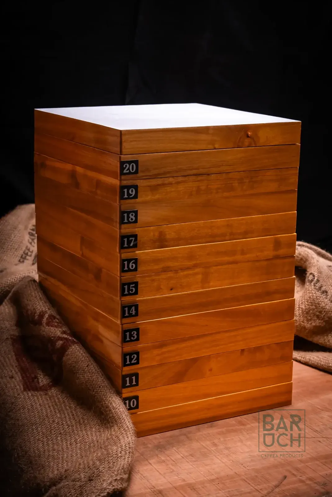 CoffeePro Coffee Sample Rentation Screens | Baruch Coffea