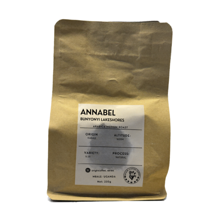 ANNABEL Bunyonyl Lakeshores Arabica Roasted Coffee Beans - 250g