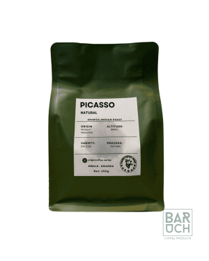PICASSO Natural Roasted Coffee 250g | Baruch Coffea