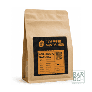 Coffee Minds Hub Anaerobic Natural Arabica Coffee 250g Baruch Coffea